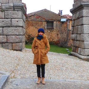 Michael Kors Wool Coat Camel